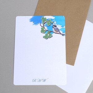 Chickadee personalisierte Hinweiskarten, benutzerdefinierte flache Notiz-Karte-Set, personalisierte stationäre Set, benutzerdefinierte Briefpapier Set, Brief-Schreibkarten