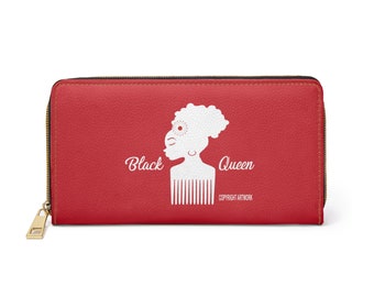 Stylish Zipper Wallet for Women: A Perfect Personal Accessory or Thoughtful Gift | Queen
