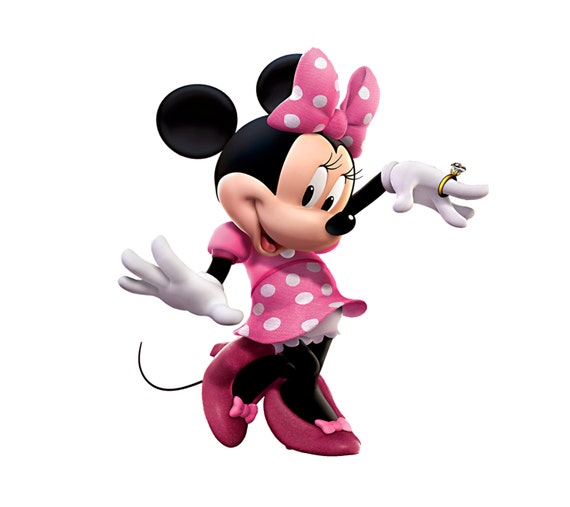 Minnie Mouse Wand Aufkleber Zimmer Dekor Gross Etsy