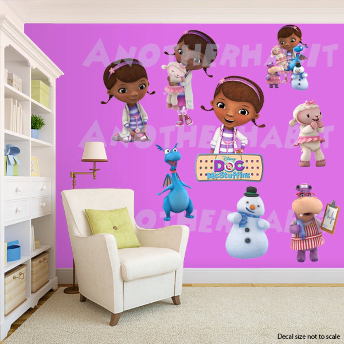 doc mcstuffins wall art
