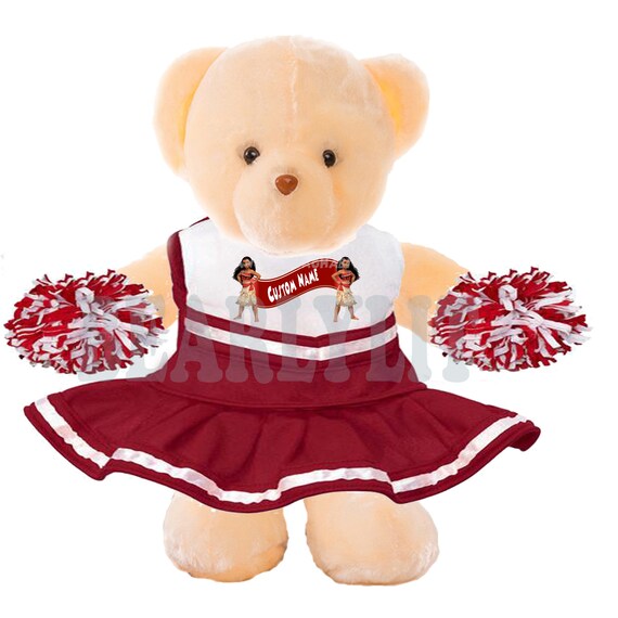 personalized cheerleading teddy bears
