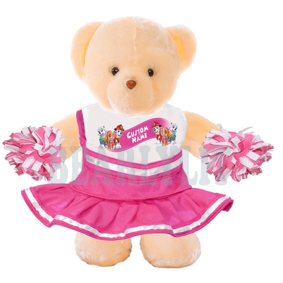 personalized cheerleading teddy bears