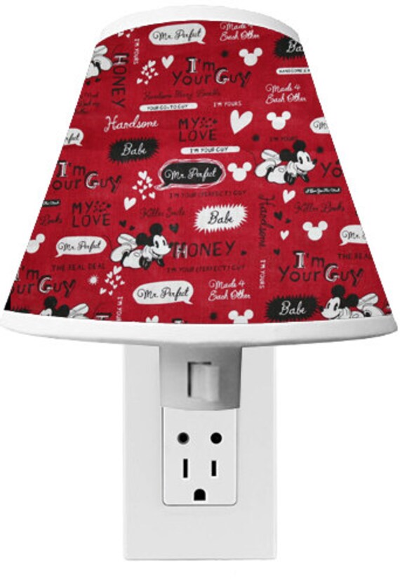 Mickey Mouse Clubhouse Night light Room Decor CUSTOM NAME