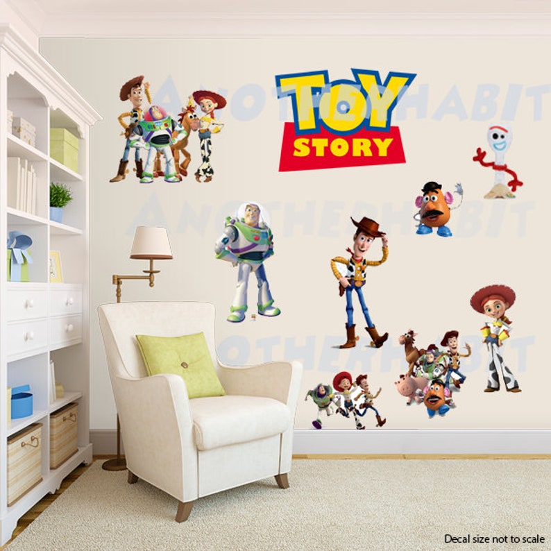 Toy Story Wall Decal Room Decor Etsy