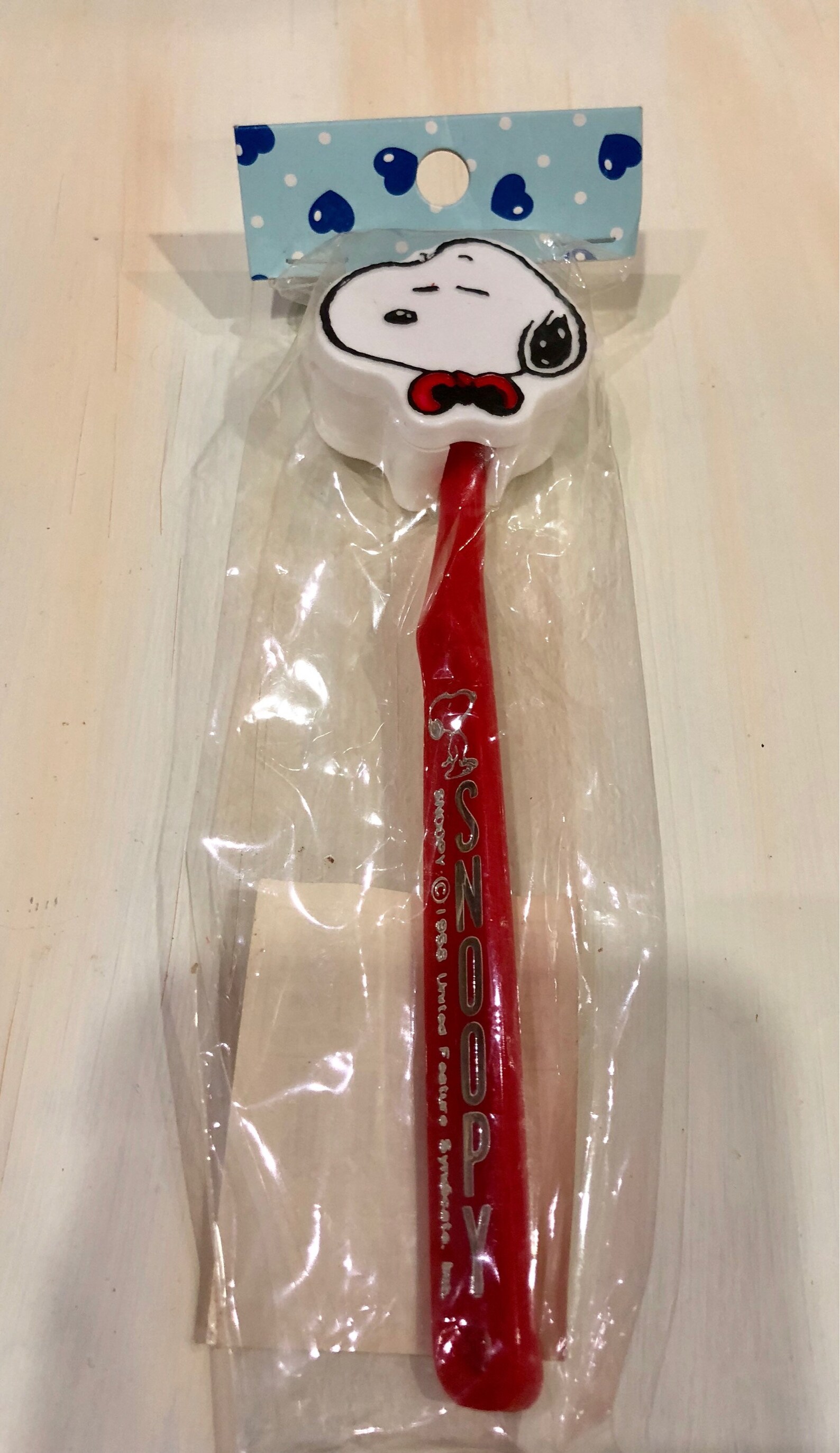 Vintage Snoopy Toothbrush .determined Productions.san Etsy Norway
