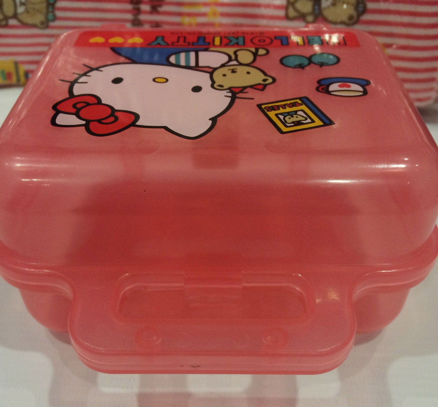 Vintage Hello Kitty Plastic Bag 1991 Sanrio Made in Japan Etsy