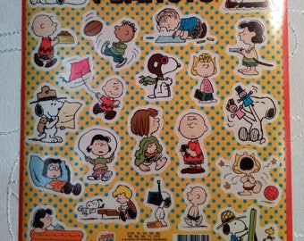 Vintage PEANUTS Stickers,product of Holland by Introduct IJsselstein