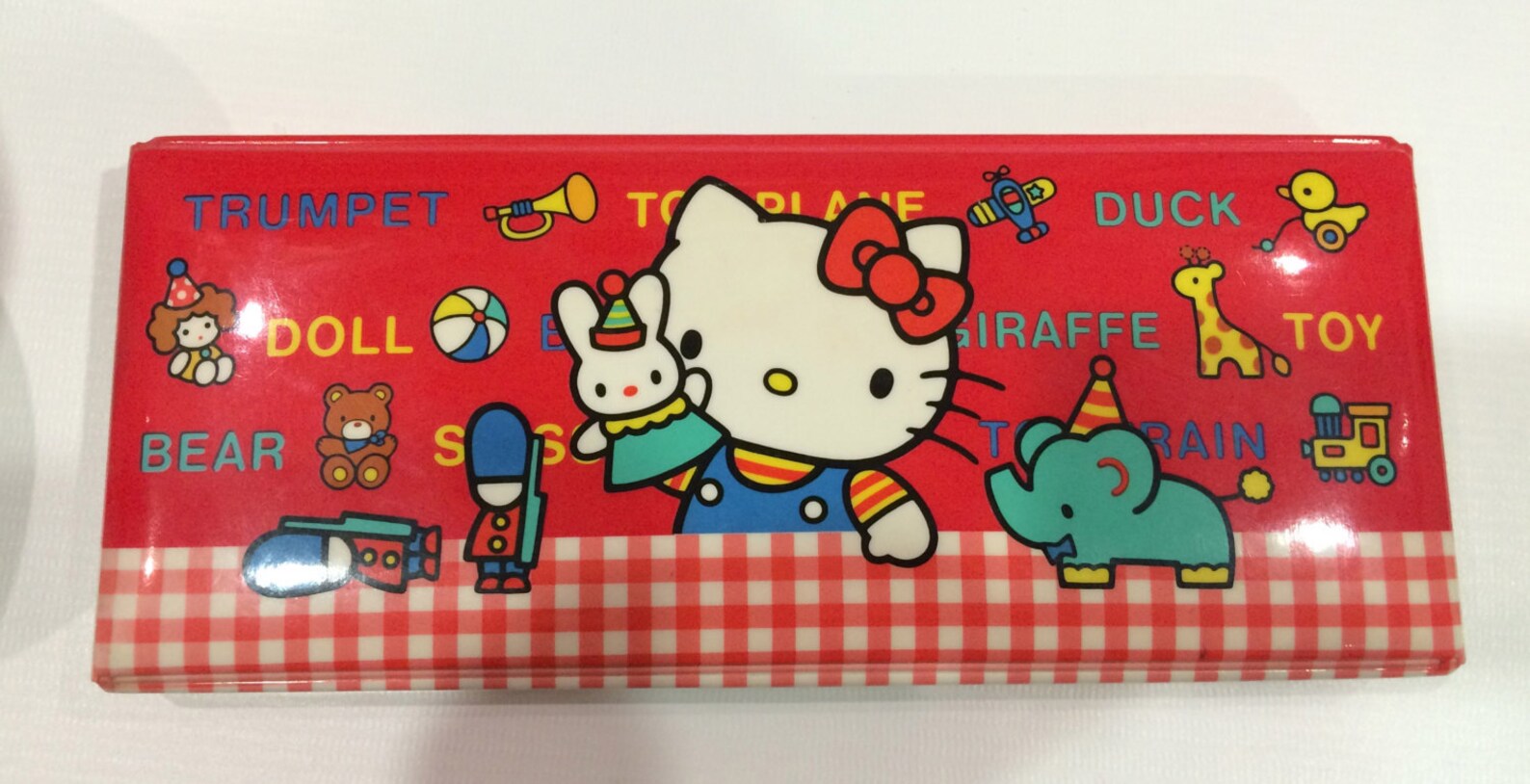 Vintage Hello Kitty Pencil Case 1984 Sanrio Made in Japan Etsy