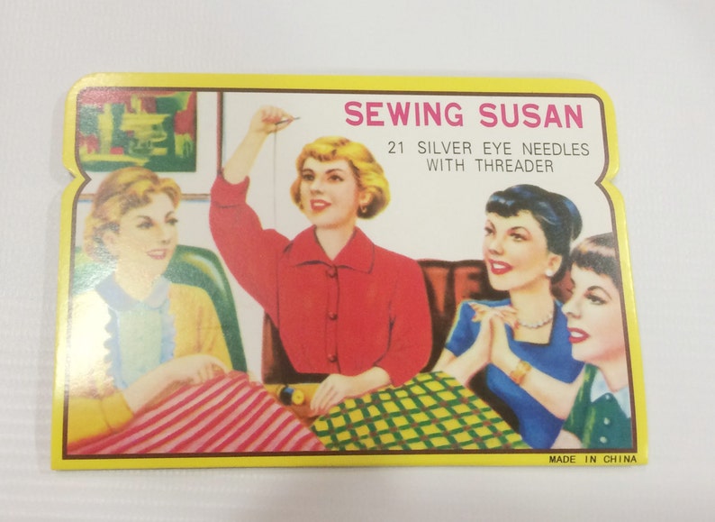 Vintage Sewing Needles Set sewing Susan Etsy