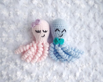Crochet Octopus | Preemie Octopus, Crochet Animal, Stuffed Octopus, NICU Octopus, Baby Toy, Custom Baby Gift, Octopus Baby Toy, Crochet Toy