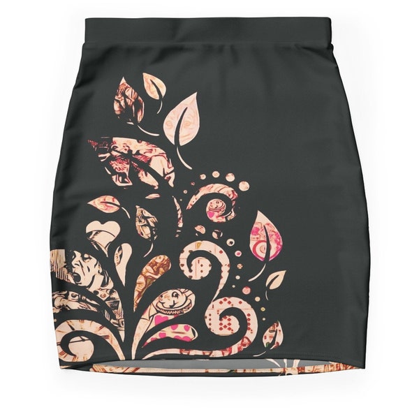 Alice In Wonderland Pencil Skirt | Literature Inspired Fashion and Clothes