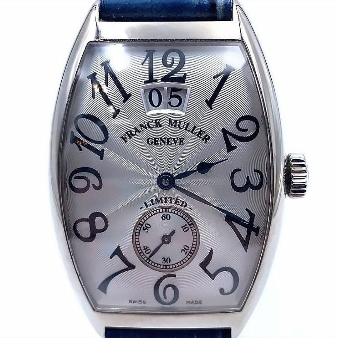 Pre-owned Franck Muller Cintrée Curvex Big Date 30mm 18K Pre-owned Franck Muller Cintrée Curvex Big Date 30mm 18K