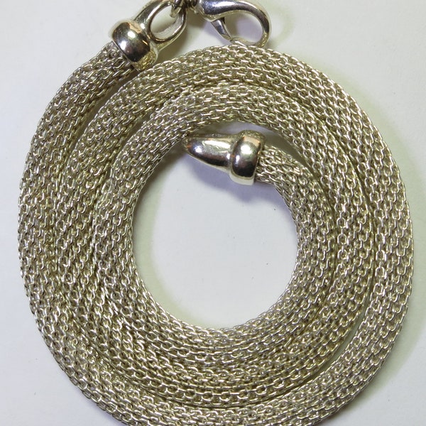 Marble Tube & Metal Ring Necklace main image 0