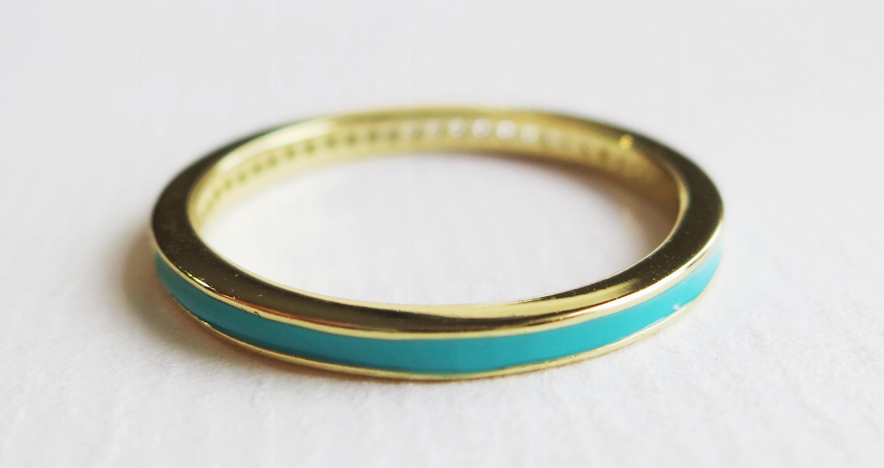 Anello Eternity Personalizzato Placcato Oro 18K Con Zirconia - Foto 10