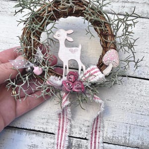 DIY Winziger Kranz Tutorial: Anfänger Bastelanleitung (PDF Muster)