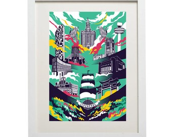Liverpool City Illustration