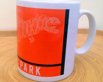 Jurassic Park Inspired Mug