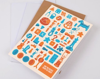 Board Game Lover Notebook: Lost Pieces Art, D&D Notes (A5)