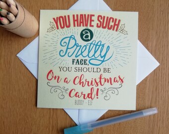 Elf Quote Christmas Card