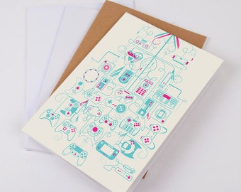Gaming History A5 Notebook: Retro Controller Design