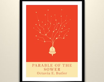 Parable of the Sower Print: Octavia Butler Book Cover Art
