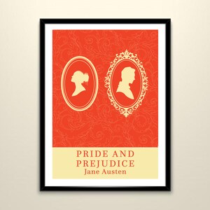 Pride and Prejudice Print, gifts for book lovers, gifts for readers, Jane Austen