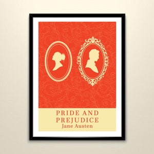 Pride and Prejudice Print, gifts for book lovers, gifts for readers, Jane Austen