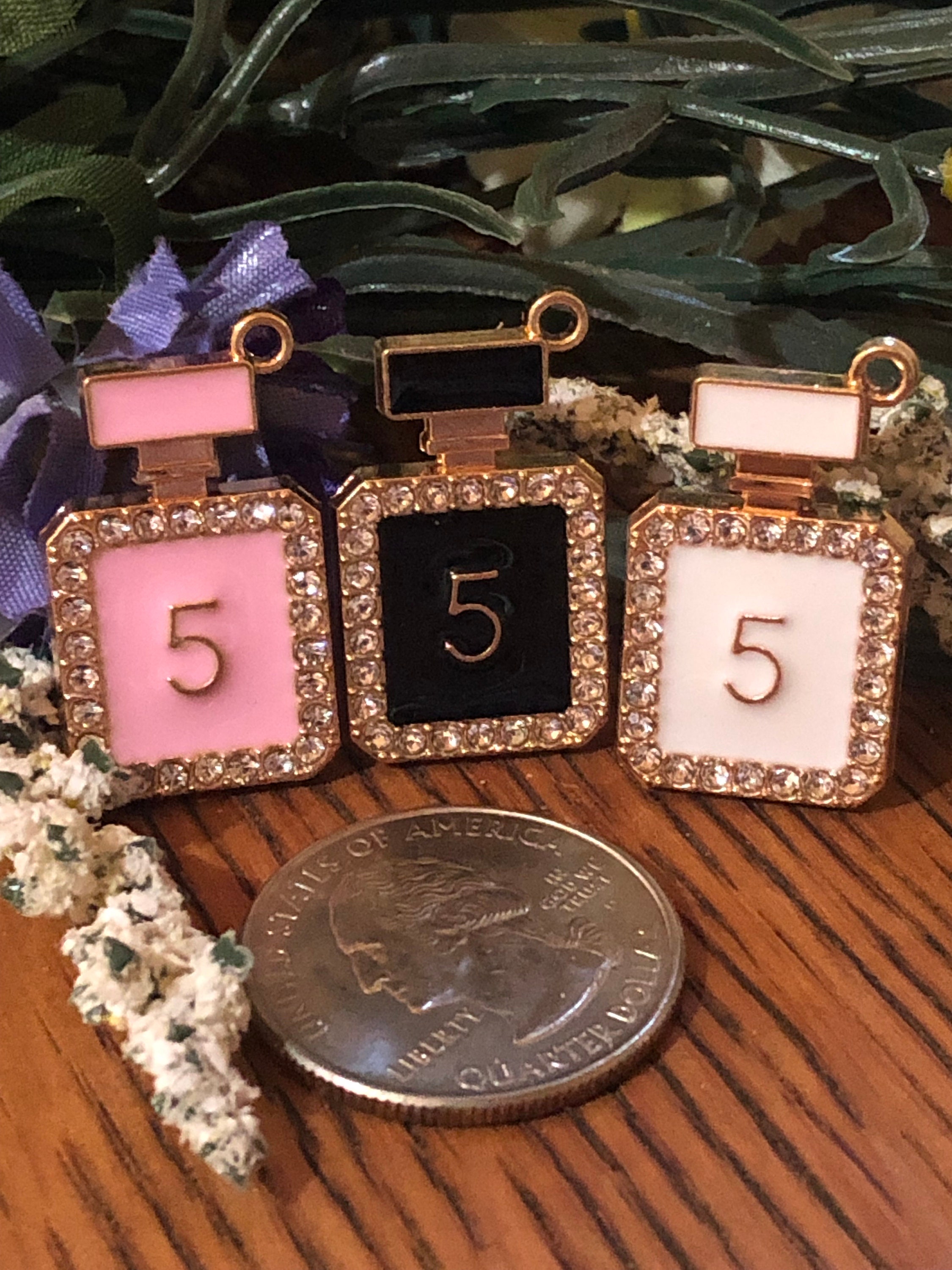 Designer Shoe Charms Double Chanel