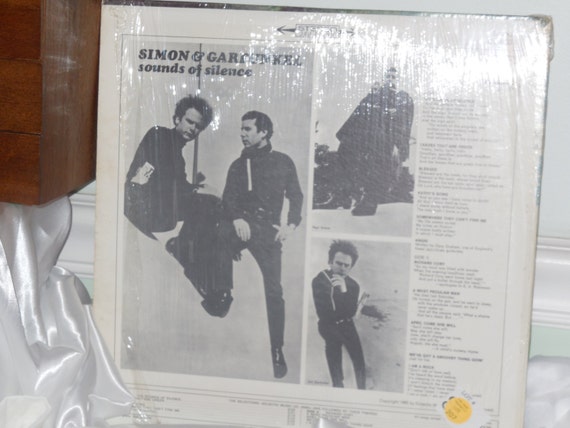 Simon & Garfunkel Sounds of Silence LP Vinyl - Columbia 2 Eye - Etsy