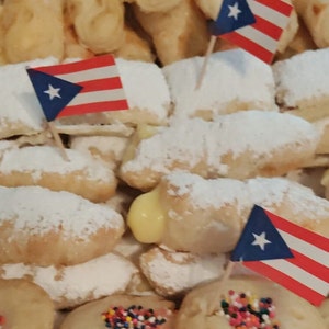 Bavarian Cream Filled Pastries, One Dozen