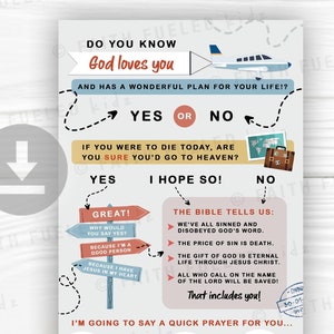 Folleto de Salvación Folleto del Evangelio Imprimible Descarga Instantánea Herramientas de Evangelismo Folletos Cristianos Imprimibles Folleto de las Escrituras Bíblicas Folleto del Evangelio Imprimible