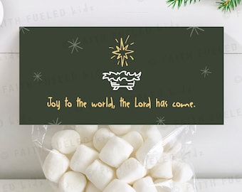 Joy to the World, kersttraktatietastoppers, tags kerstcadeautjes, tags kersttraktatie, tags Christmas Smores, tassentoppers voor vakantietraktatie