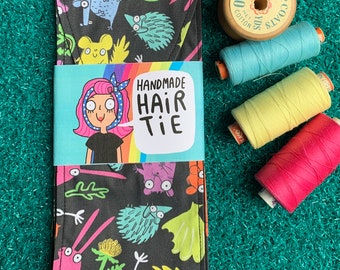 Cute animal Katie Abey hair tie, Katie Abey x Dawnys Sewing Room