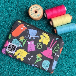 Small animals Katie Abey purse, katie abey x dawnys sewing room
