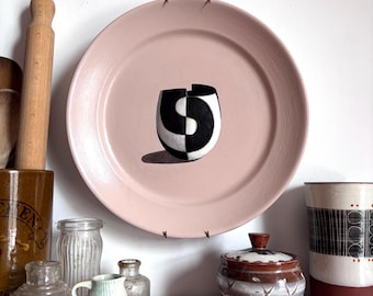 John Ward Pot. Painting on a Plate Collection. 27cm Diameter