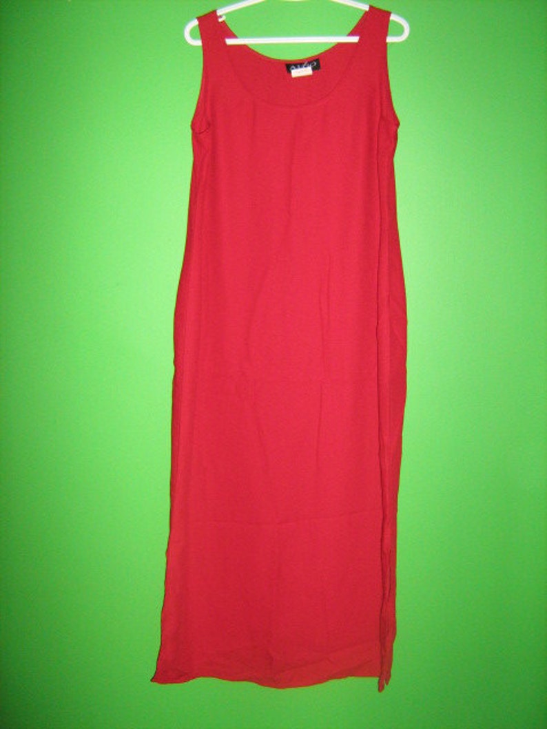 Size 16 Sizzling Hot Red Floor Length Dress and Jacket