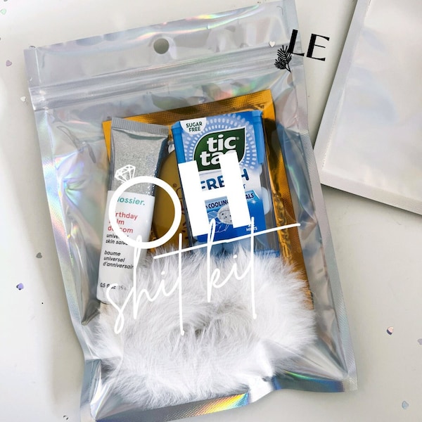 Oh Shit Kit Hangover Kit Bag | Recovery Kit | Hangover Goodie Bag | Hen Party Favour
