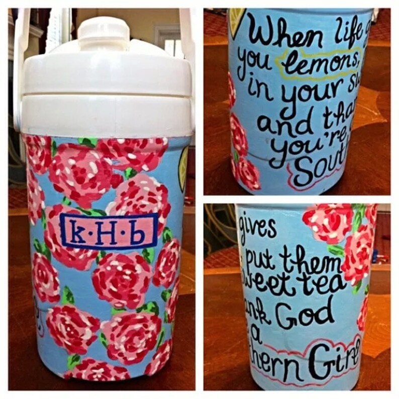 Personalized Cooler Jug Etsy
