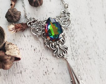 Avery pendant-gothic pendant-fairy necklace-magical jewelry-gift