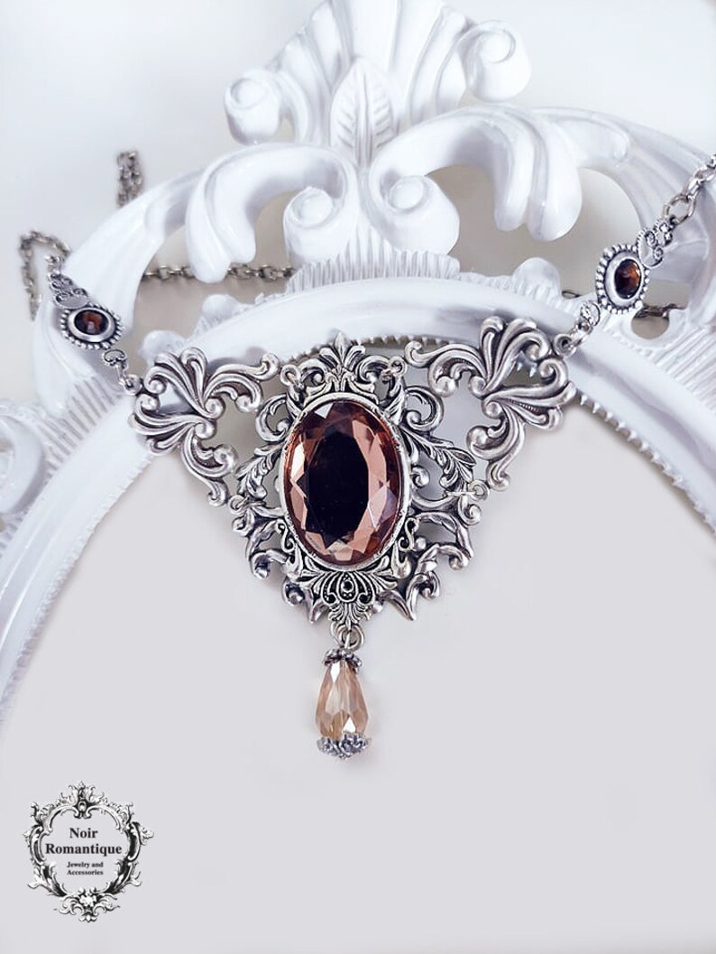 Beatrice necklace-gothic necklace-victoian gothic necklace