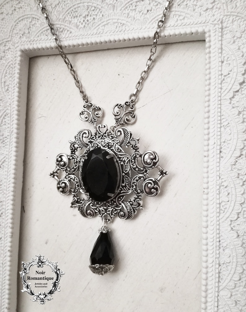 Lilith Pendantgothic Necklacevampire Jewelrygothic Vampire Etsy