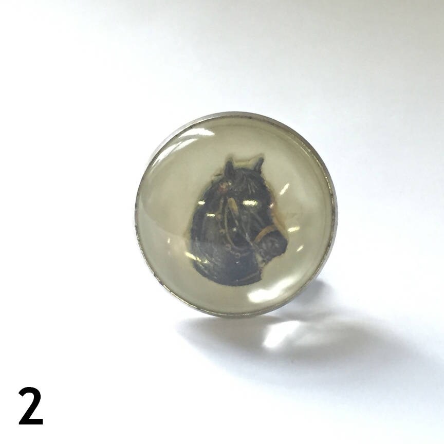 Bridle Ornaments, Vintage Glass Horse Bridle Buttons Etsy