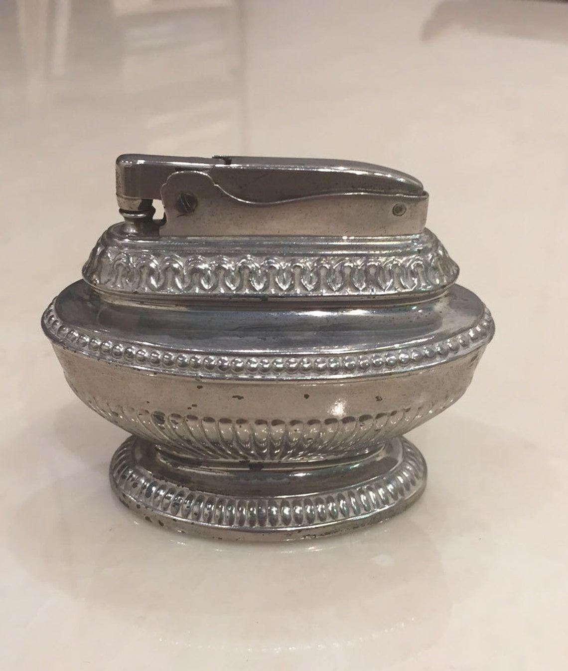 Vintage Ronson Queen Anne Table Lighter Etsy