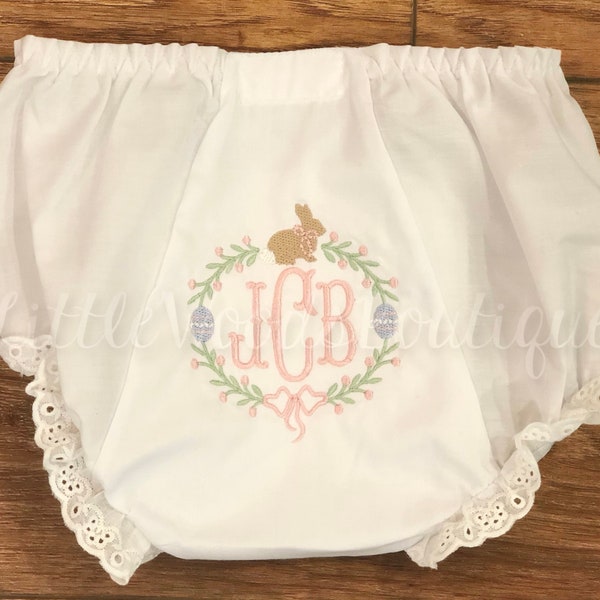 Baby Girl Bunny Bloomers Etsy