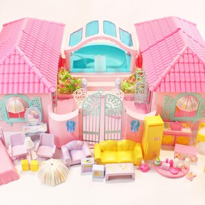 Vintage 80s My Little Pony Paradise Estate Villa With Furniture - Etsy