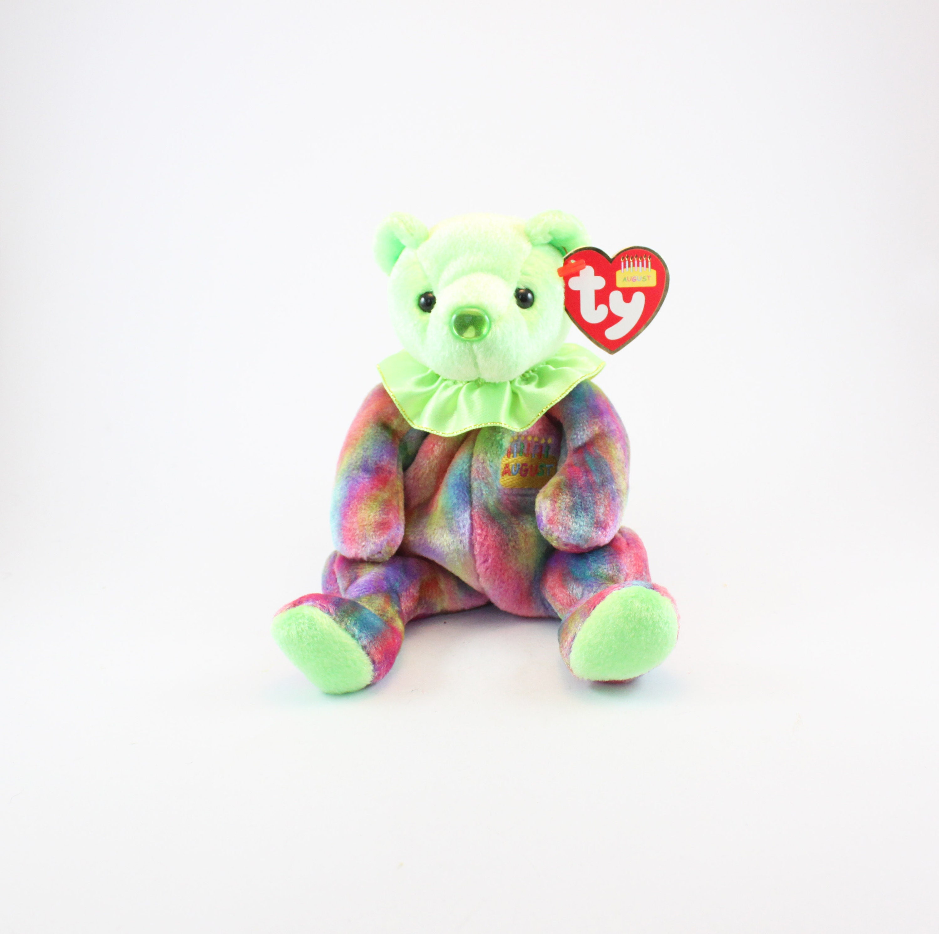 Vintage Peridot Beanie Baby August Birthday Bear, 2001 Etsy