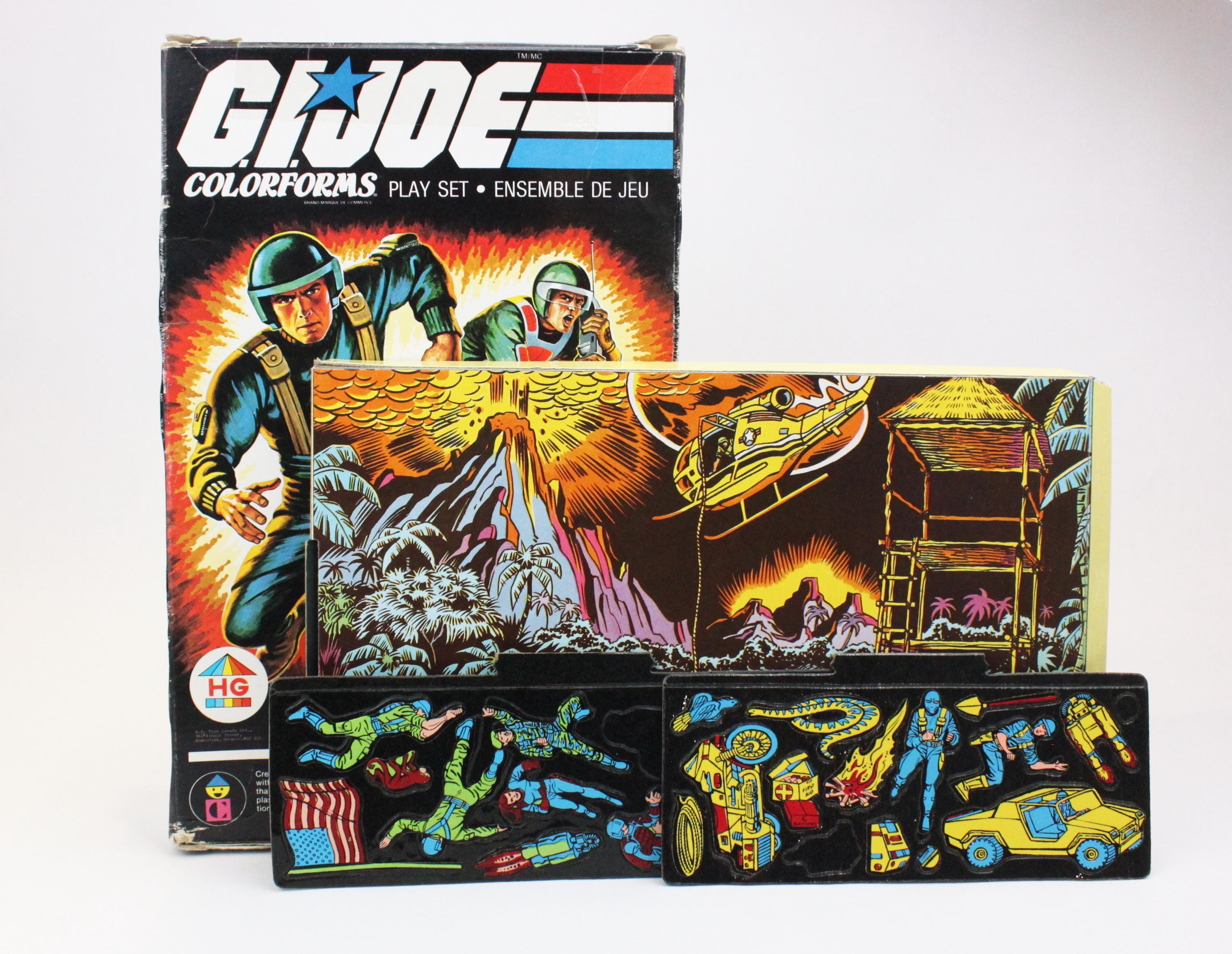 Vintage Colorforms GI Joe Playset 1983 - Etsy
