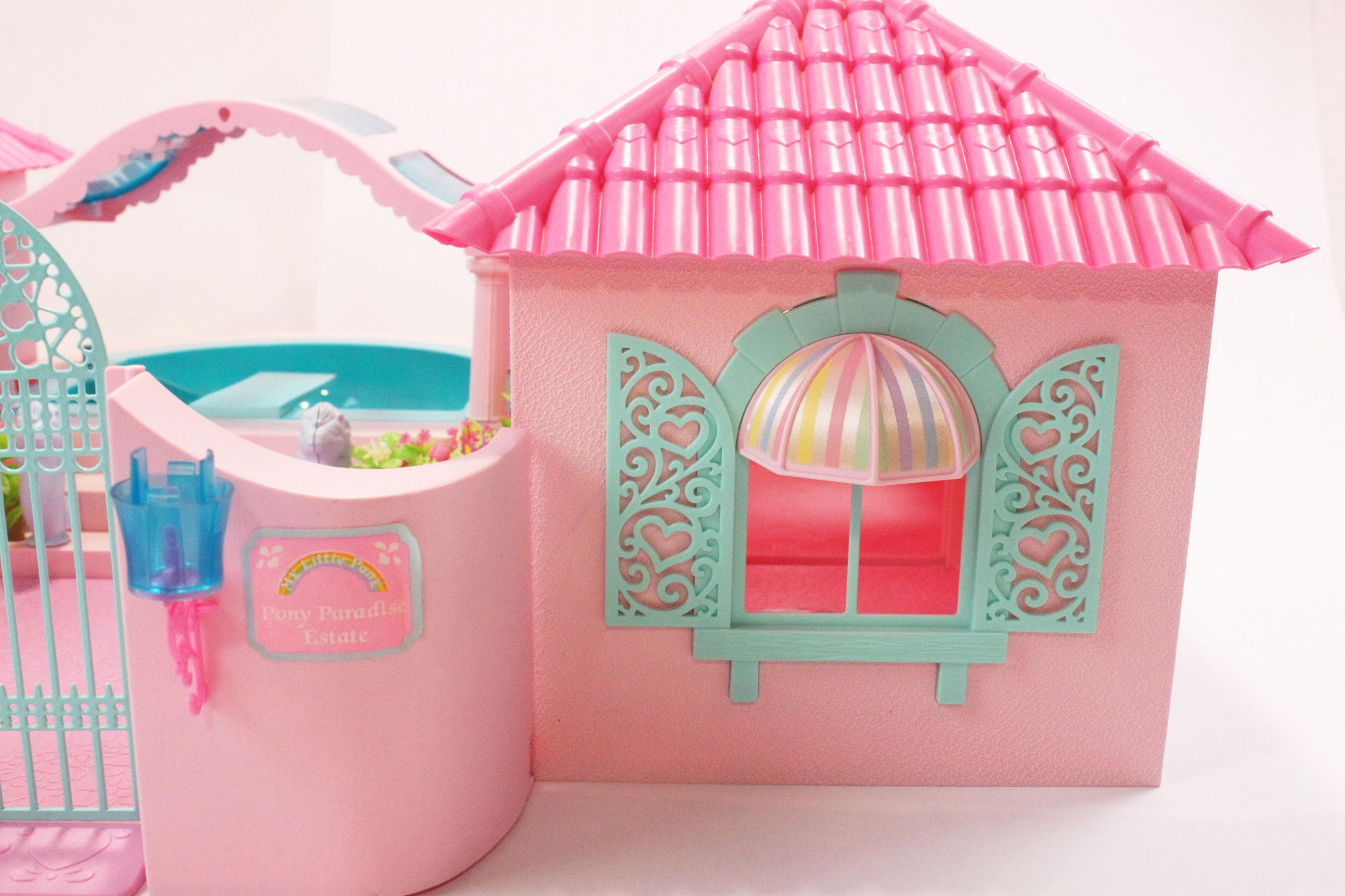 Pony's House Vintage 80s My Little Pony Paradise Estate Villa With