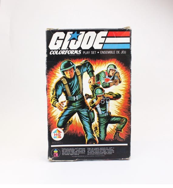 Vintage Colorforms GI Joe Playset 1983 - Etsy