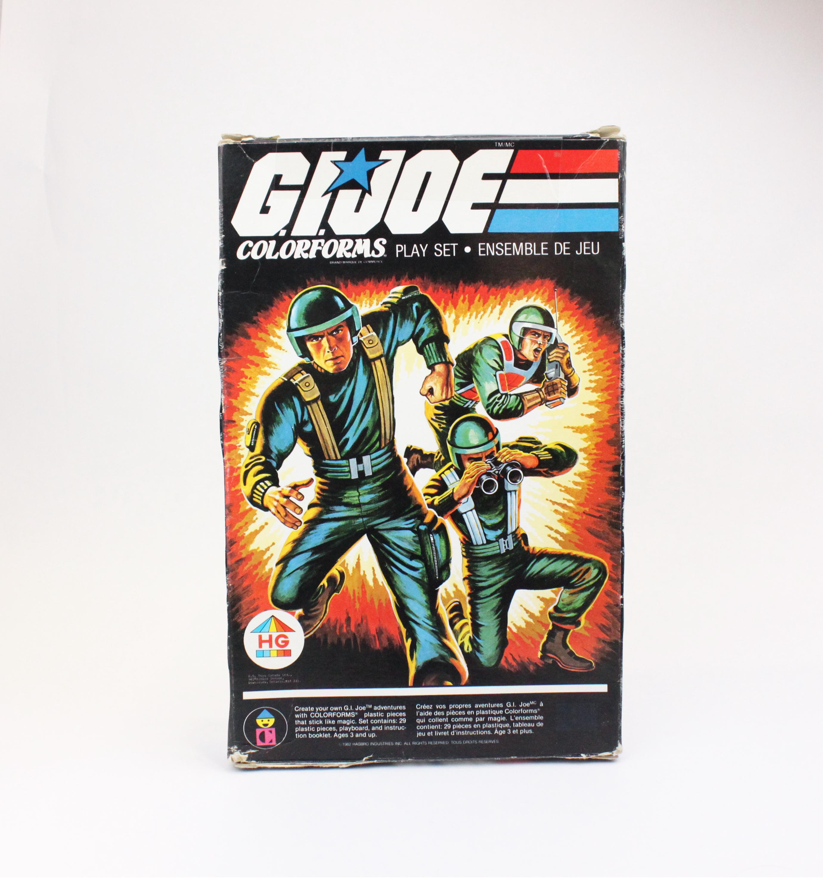 Vintage Colorforms GI Joe Playset 1983 - Etsy